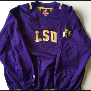 LSU Majestic Pullover